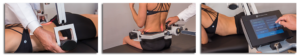Laser treatment fixing back pain